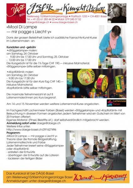 Kurs Lampe-Flyer
